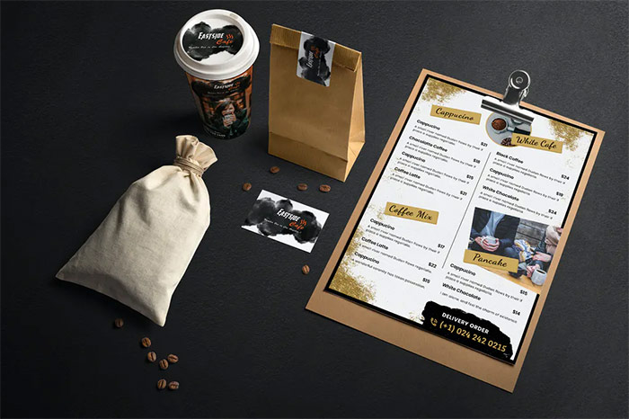 Coffee Shop Menu Template