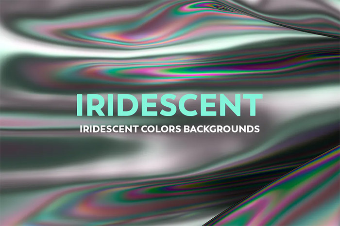 Iridescent Abstract Backgrounds