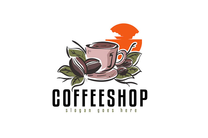 Coffee Shop Logo Template