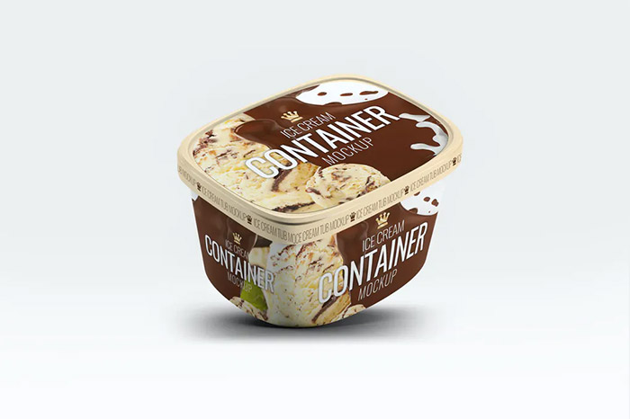 Ice Cream Container Mock-Up