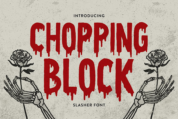 Chopping Block Font