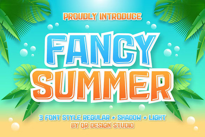 Fancy Summer Font