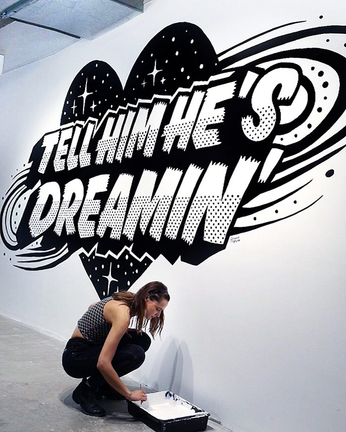 Tell him he's dreamin'