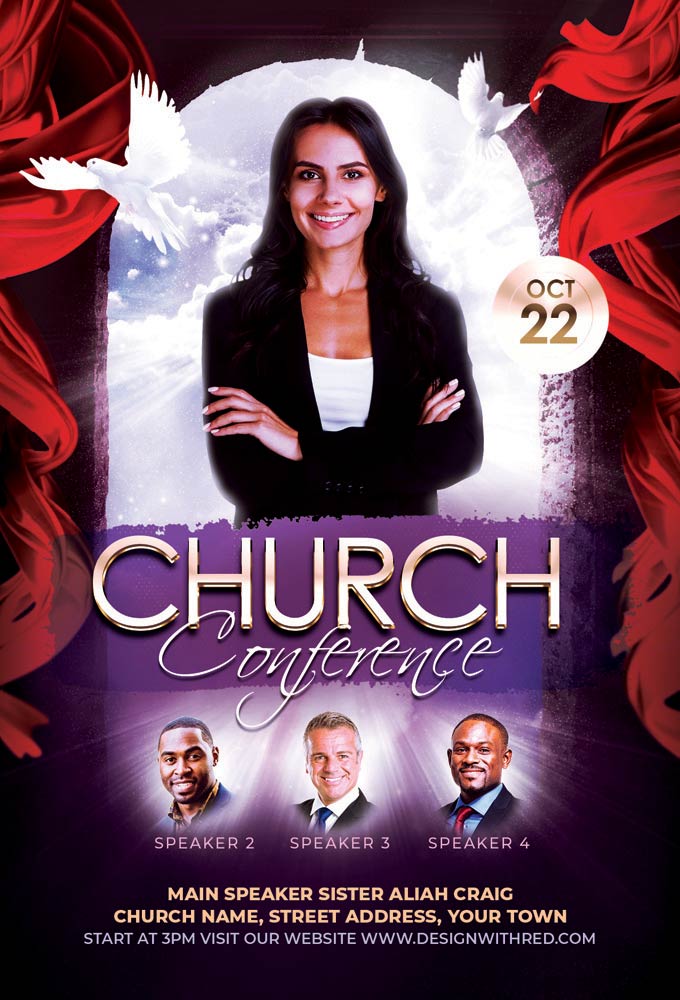 Church Conference Flyer Template