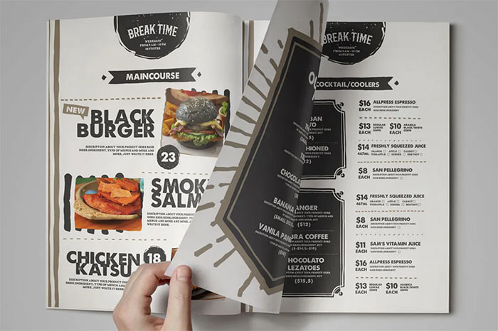 Food Menu Template