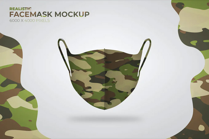 Cloth Facemask Mockups