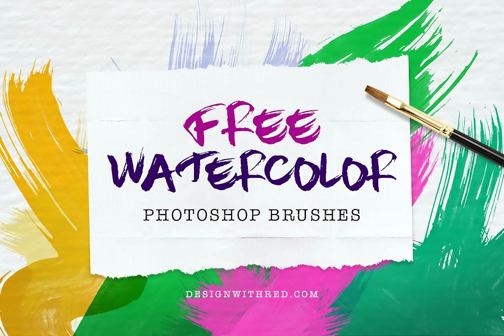 Free Photoshop Brush Watercolor Effect