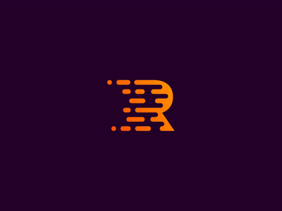 R - Single Letter Logo Design