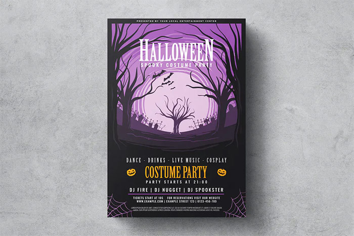 Halloween Flyer Template 6