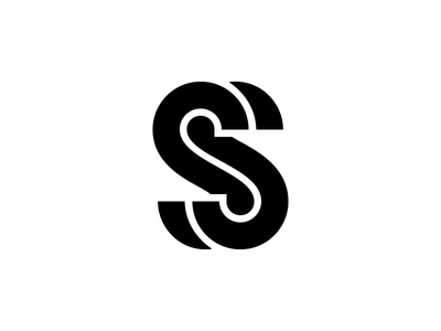 S - Single Letter Logo Design